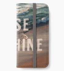Steige auf und scheine iPhone Flip-Case/Hülle/Skin