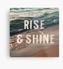 Rise and Shine Metal Print