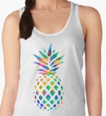 Rainbow Pineapple Women's Tank Top