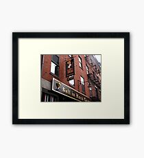 Boston: Bell in Hand Tavern Framed Print