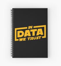 In Data We Trust - Data Scientist Gift Spiral Notebook