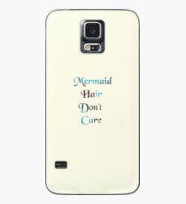 Funda/vinilo para Samsung Galaxy Cabello sirena no importa