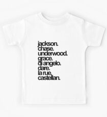 Percy Jackson And the Olympians characters Kids Tee