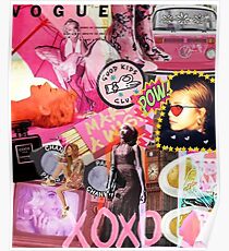 Vogue Collage Poster