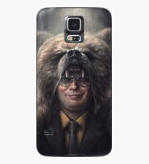 Dwight Schrute Der Bürokopfkopf (Rainn Wilson) Hülle & Klebefolie für Samsung Galaxy