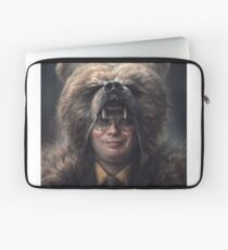 Funda para portátil Dwight Schrute La cabeza del oso de la oficina (Rainn Wilson)