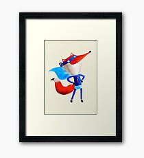 Super Fox Framed Print