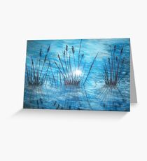 Reedy Reflections Greeting Card