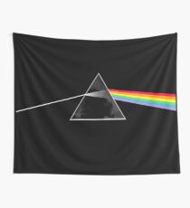 Pink Floyd Dark Side of the Moon - Cloud Background Tapestry