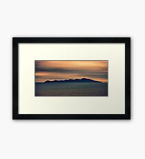 Kapiti at Dusk Framed Print