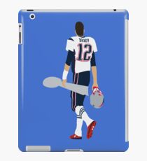 Tom Brady Walk Off With Lombardi Trophy iPad Case/Skin