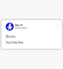 Mac Miller tweet Sticker