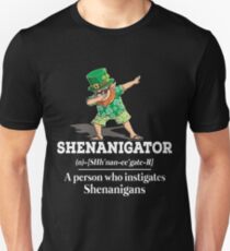 Shenanigator-Definition-lustiges irisches T-Shirt Unisex T-Shirt
