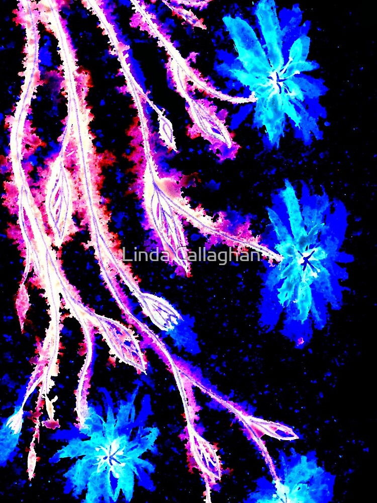 Pink and Blue Splash by LindArt1