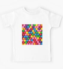candy,colorful,gum balls,digital photo,fun,kid,kids,pattern Kids T-Shirt