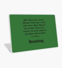 Judgment and Wisdom Laptop Skin