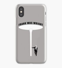 Frank Was Wright Water Lily Column Architecture T shirt iPhone Case/Skin