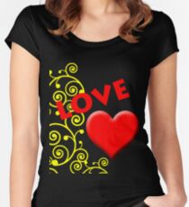 Love you special Women's Fitted Scoop T-Shirt