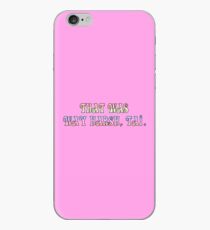 That was way harsh, Tai. iPhone Case