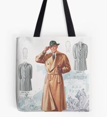 Vintage 1940s gent Tote Bag