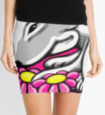 English Bull Terrier Daisy Mini Skirt