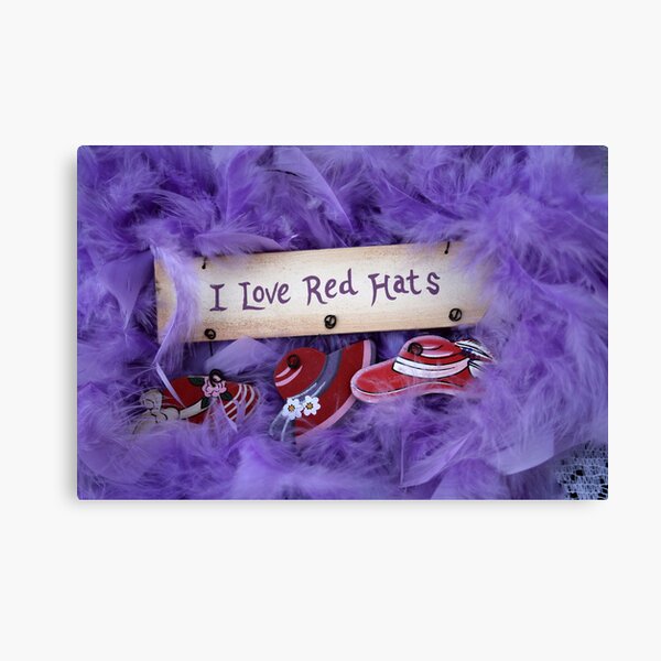 Red Hat Collection 5 Canvas Print