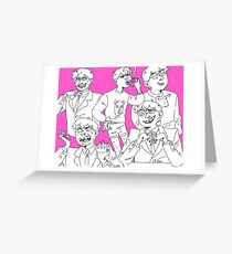 beautiful and talented man Greeting Card