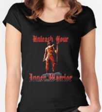 FMA Warrior Lapu Lapu design Women's Fitted Scoop T-Shirt