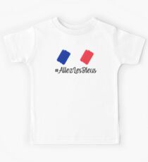 #AllezLesBleus - Support Your Team Kids Tee