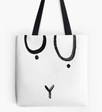 Naked Rabbit_White Tote Bag