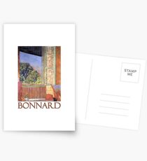 Das offene Fenster von Pierre Bonnard Postkarten