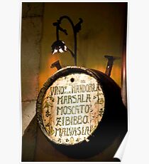 Vino Mandorla Poster