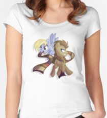 Allons-y Women's Fitted Scoop T-Shirt
