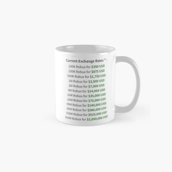 Roblox Mugs Redbubble - cafe roblox icon robux gratis asli
