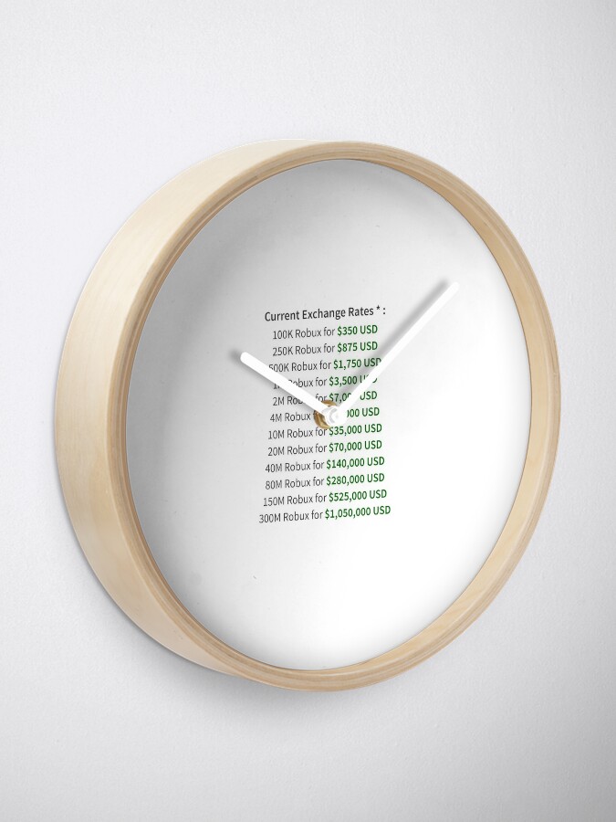 Devex Rates Clock - 