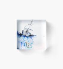 Sirenen im Sturm Acrylblock