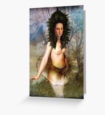 The dancer Greeting Card