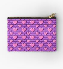 8 Bit Hearts Studio Pouch