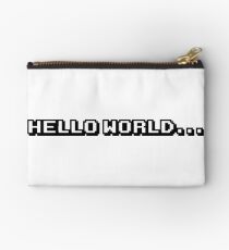 Hello World... dot dot dot Studio Pouch