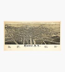 Panorama View of Rome New York (1886) Photographic Print