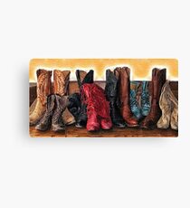 Boot Scoot Canvas Print
