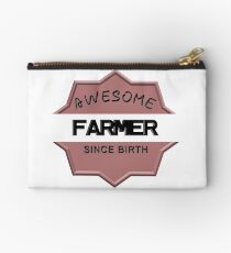 Awesome Farmer Since Birth Studio Pouch
