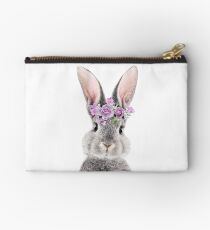 Häschen mit Blumen Studio Clutch