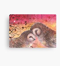 Lienzo Owl Cuddle