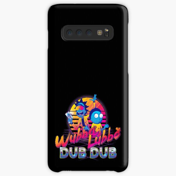Rick and Morty Neon Samsung Galaxy Snap Case