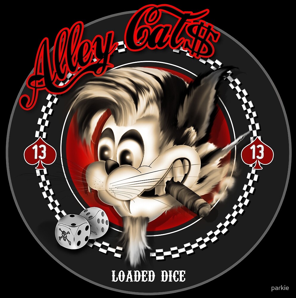 "Alley Cats" by parkie Redbubble