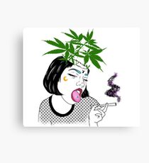 Pot head Canvas Print