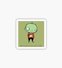Little Zombie Boy Sticker