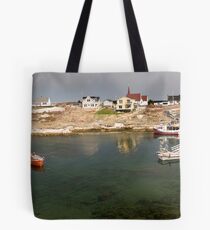 Peggy's Cove panoramic view, Canada Tote Bag