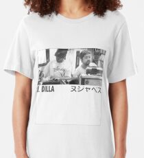 J. Dilla Nujabes Tribute Slim Fit T-Shirt